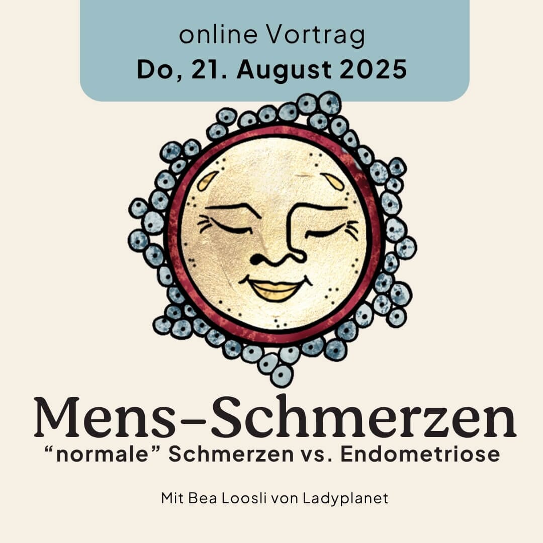 21.08.2025 Mens-Schmerzen, online Kurs Ladyplanet