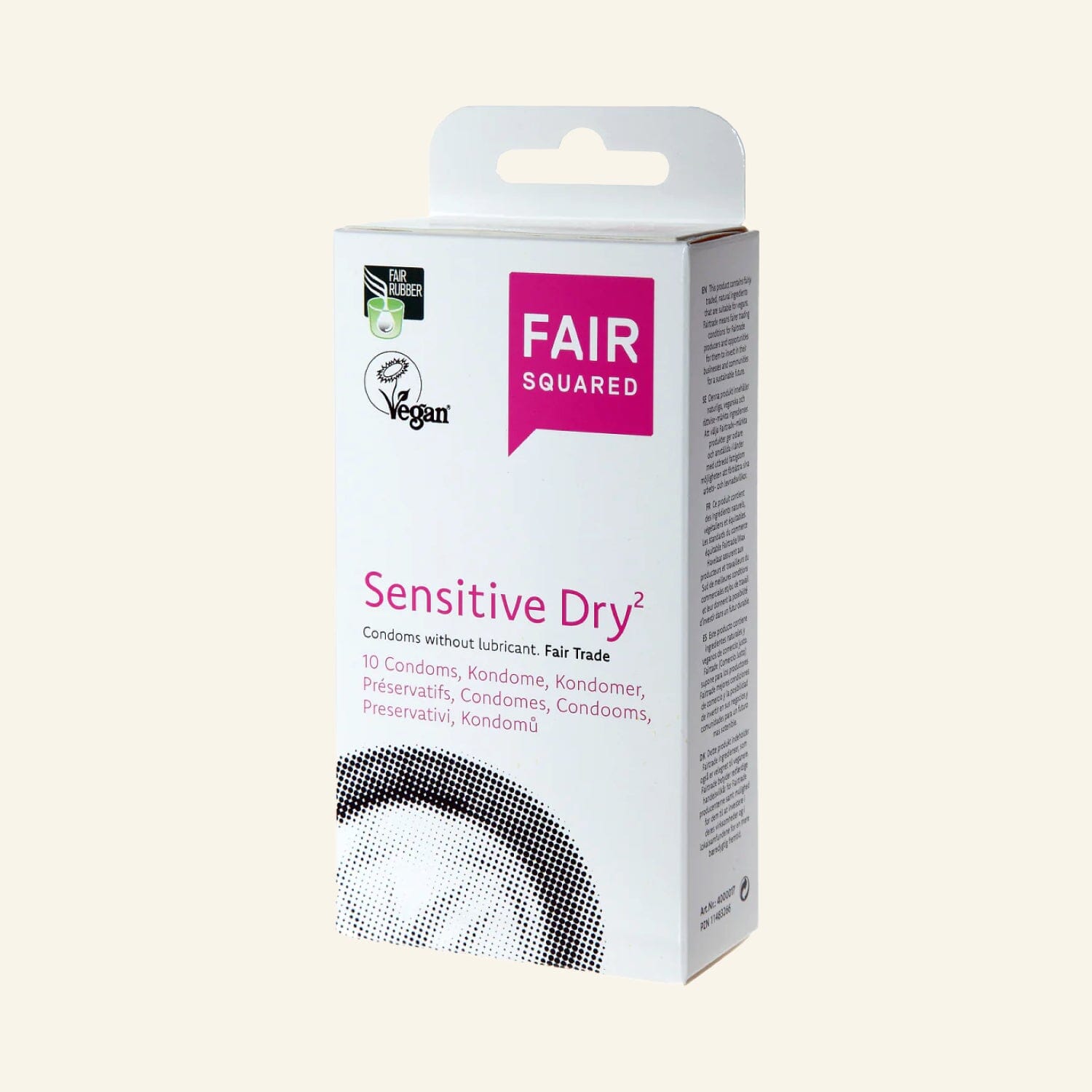 FAIR SQUARED vegane Kondome DRY 10er Packung Kondom Ladyplanet CH