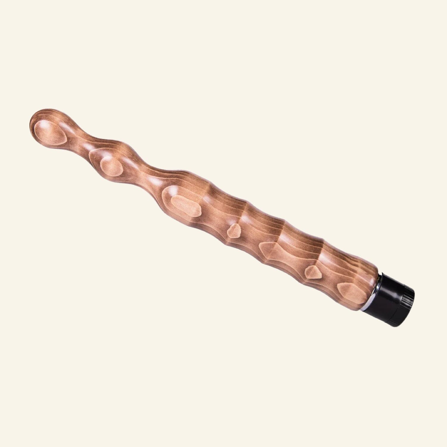 Holz Vibrator sanfte Doppelhummel Love Toy Ladyplanet CH Braun