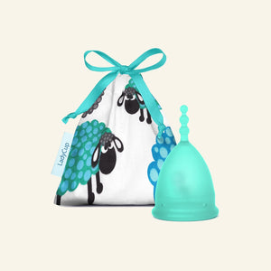 LadyCup Menstruationstasse Small Cups Ladyplanet CH Grün