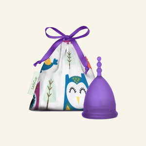 LadyCup Menstruationstasse Small Cups Ladyplanet CH Lila