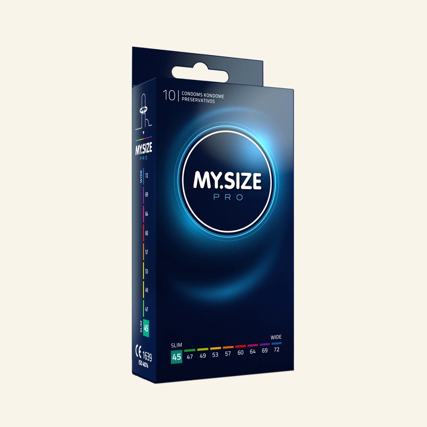 My Size Kondome 10er Packung Kondom Ladyplanet CH 45