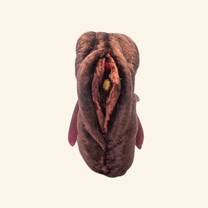 Paomi Aufklärungsmodell Vulva Vagina mit Klitoris und Schwellkörper Ladyplanet dunkel ohne Corona