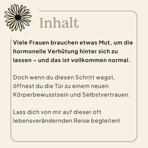 Pille absetzen und hormonfrei verhüten 6-monatige 1:1 Begleitung Zykluscomputer Ladyplanet - natürlich Frau sein