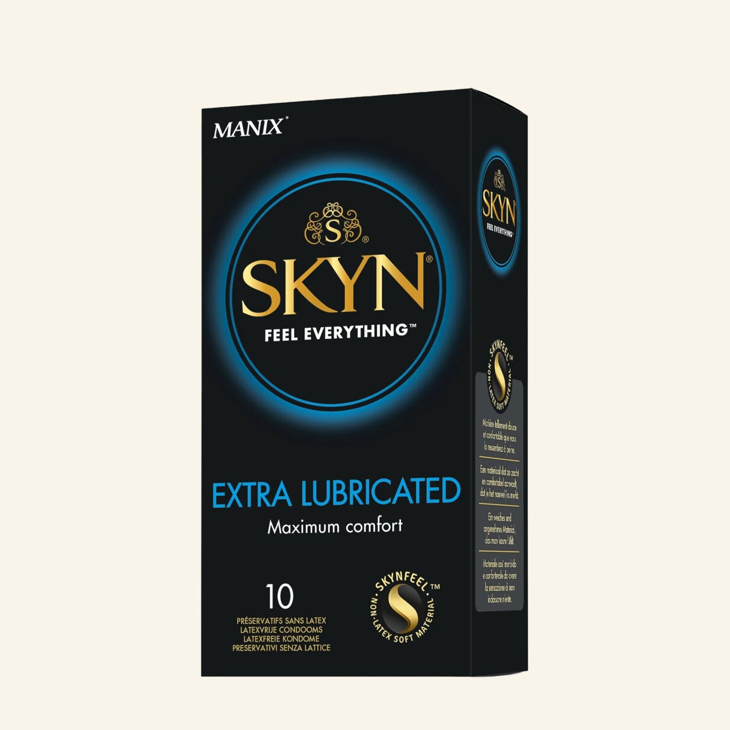SKYN Kondom ohne Latex 10er Packung EXTRA FEUCHT Kondom Ladyplanet CH