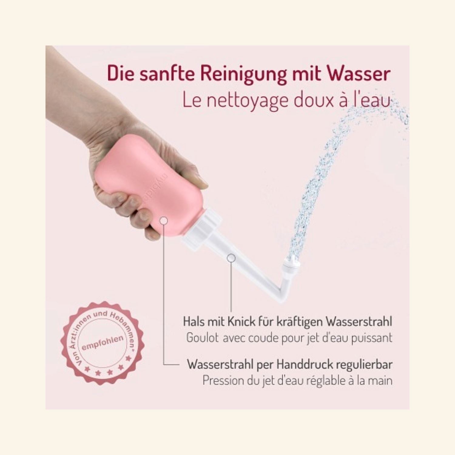 Vaginaldusche für Scheiden Spülung Intim- & Körperpflege Ladyplanet CH