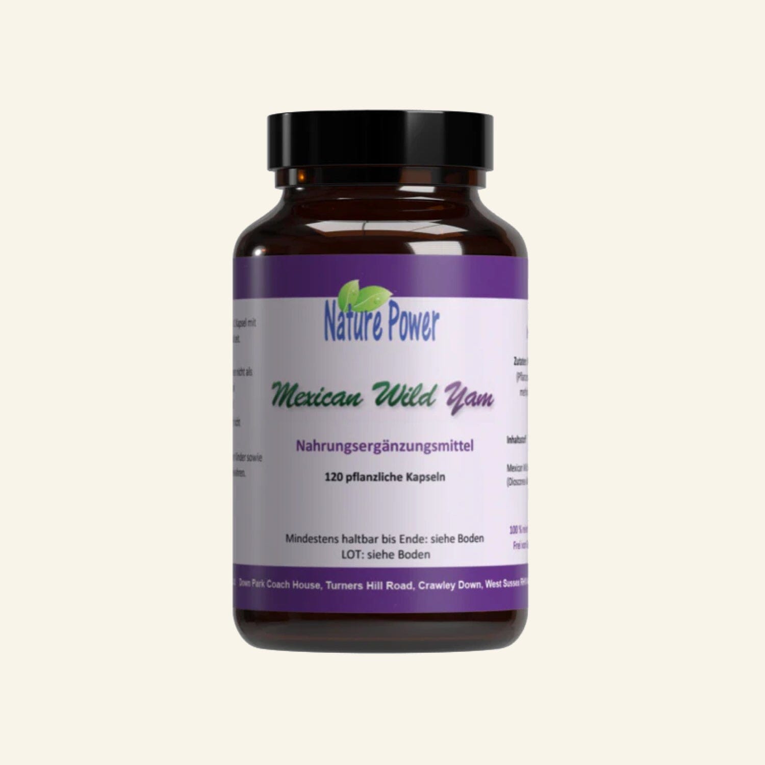 Yams Wurzel Kapseln Nahrungsergänzung Ladyplanet CH