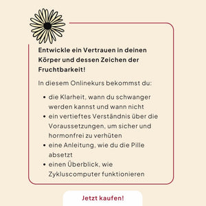 Zykluswissen online Kurs Kurs Ladyplanet