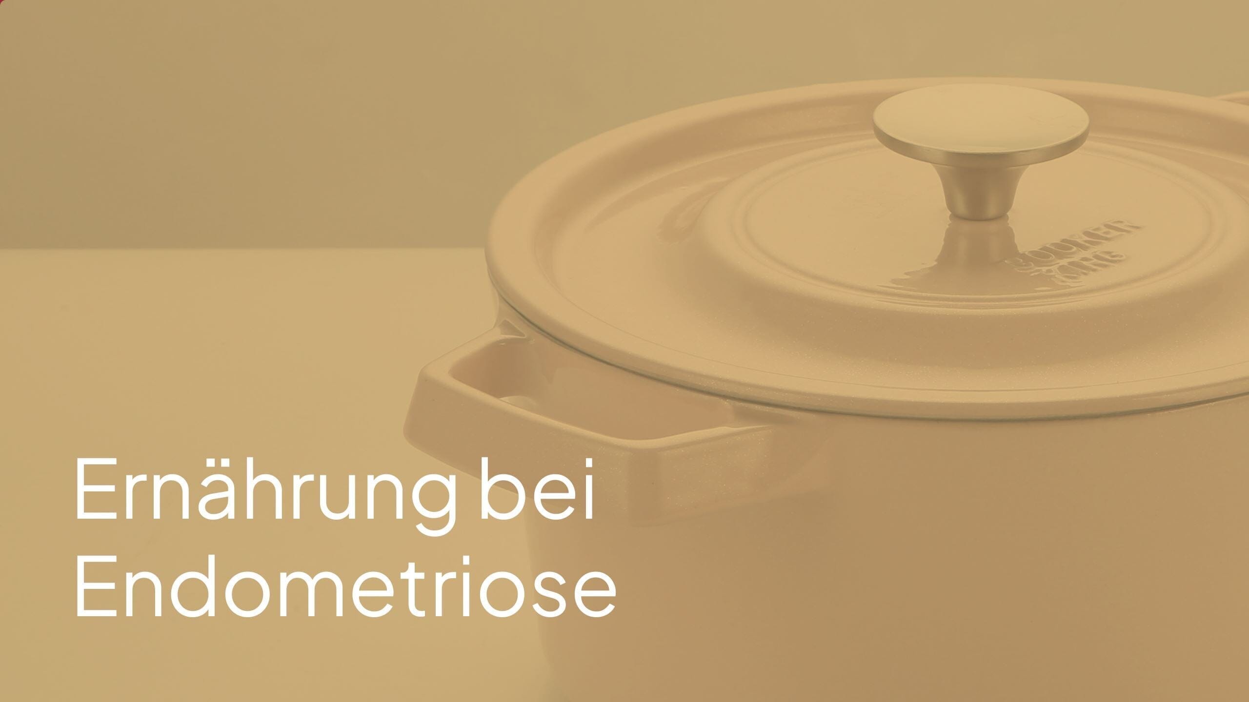Ernährung bei Endometriose