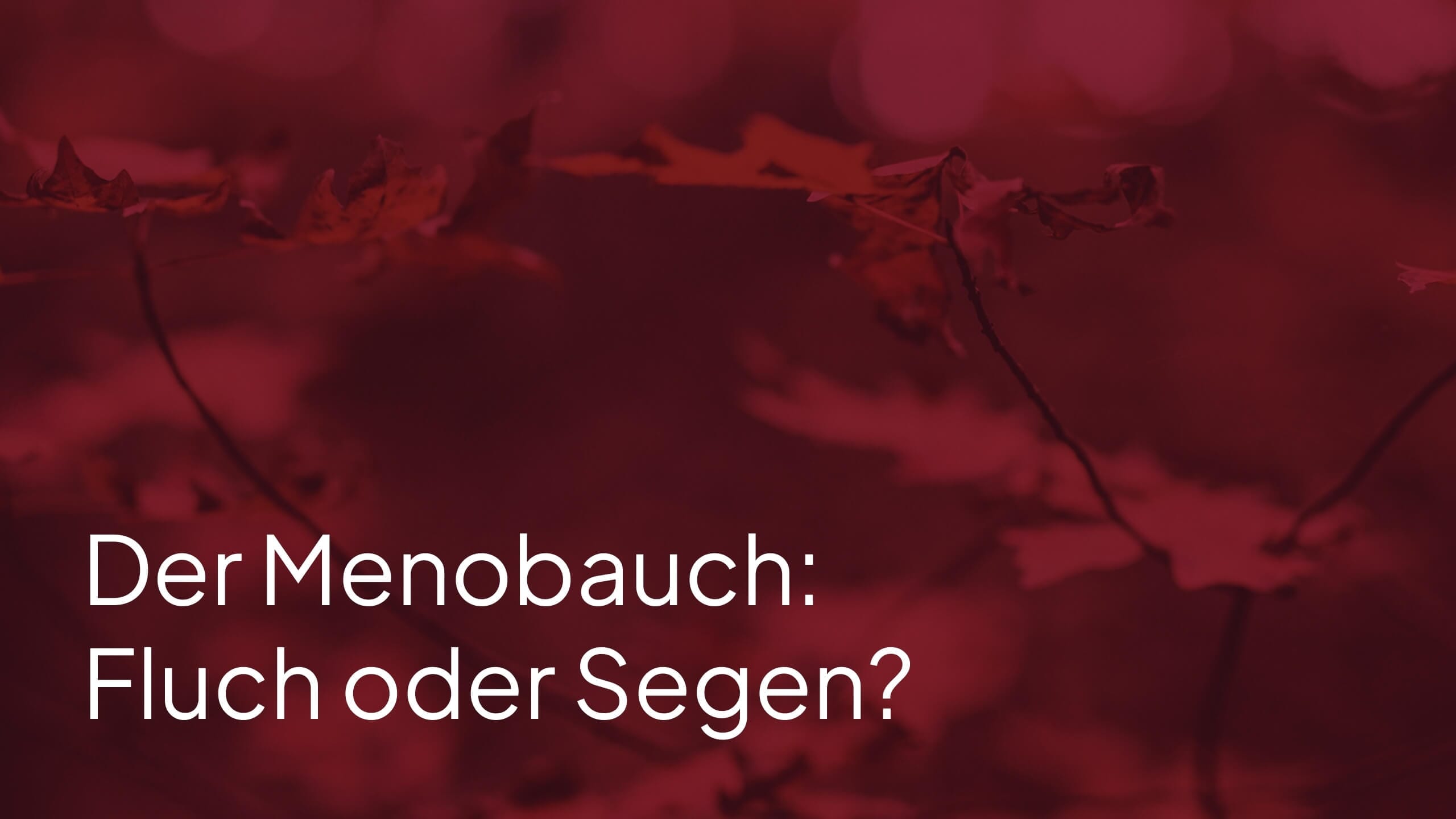 Menobauch verstehen: Warum dein Bauch in den Wechseljahren wächst – und warum das gar nicht nur schlecht ist