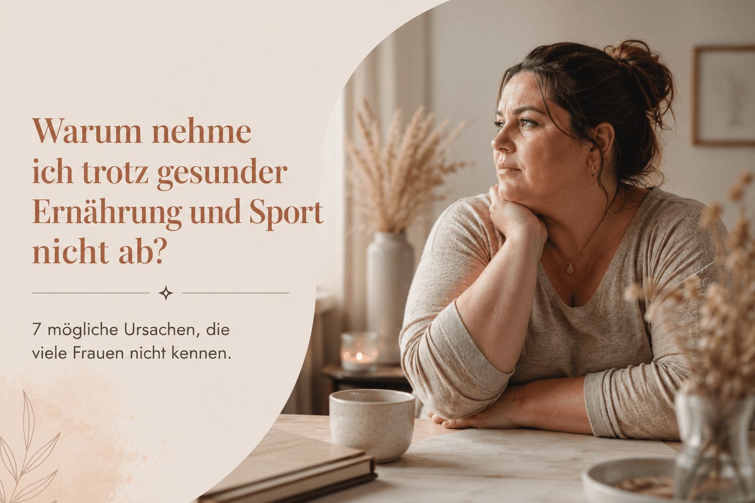 Warum nehme ich trotz gesunder Ernährung und Sport nicht ab?
