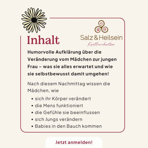 06.05.2026 Aufklärung für Mädchen 10-12, Guggisberg Kurs Ladyplanet 