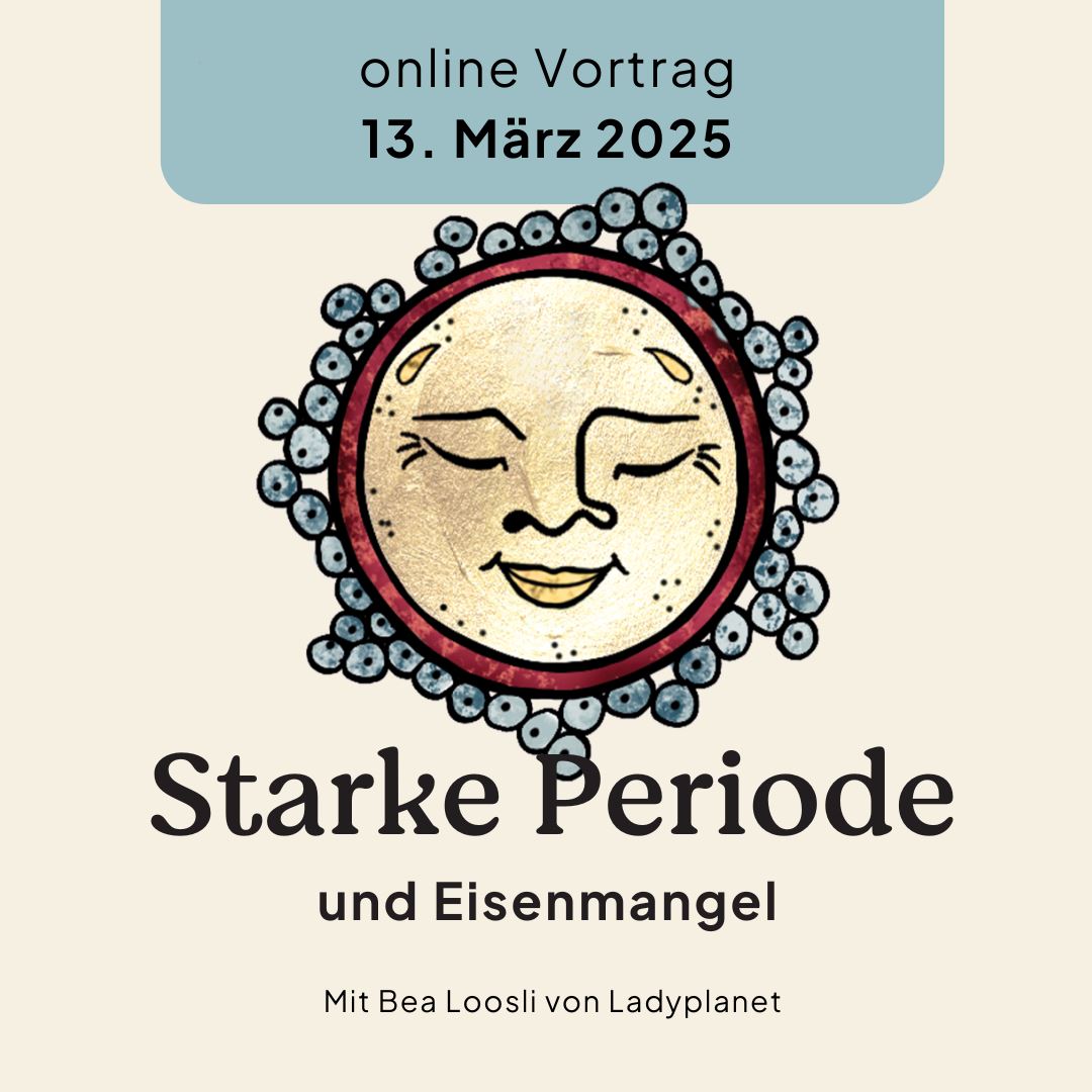 13.03.2025 online starke Periode und Eisenmangel Kurs Ladyplanet 