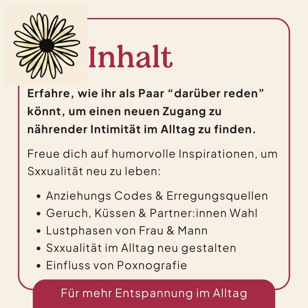 20.11.2025 Sexualität neu denken und leben, online Kurs Ladyplanet 