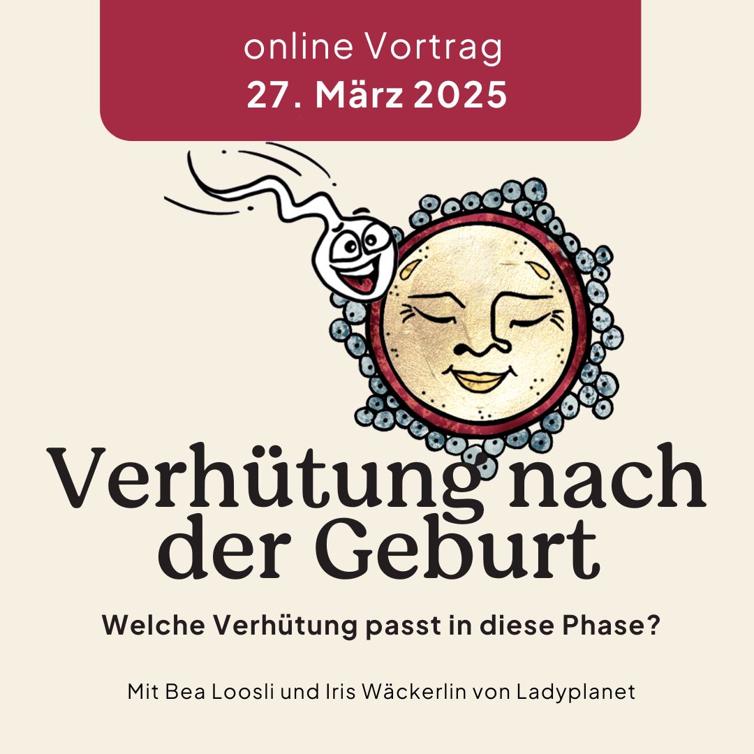 27.03.2025 online Verhütung nach der Geburt Kurs Ladyplanet 