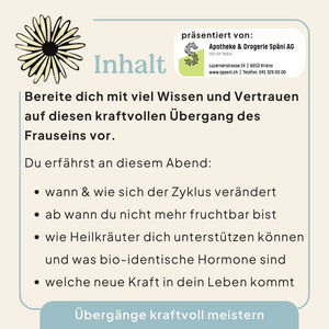 28.05.2026 Wechseljahre, Kriens Kurs Ladyplanet 