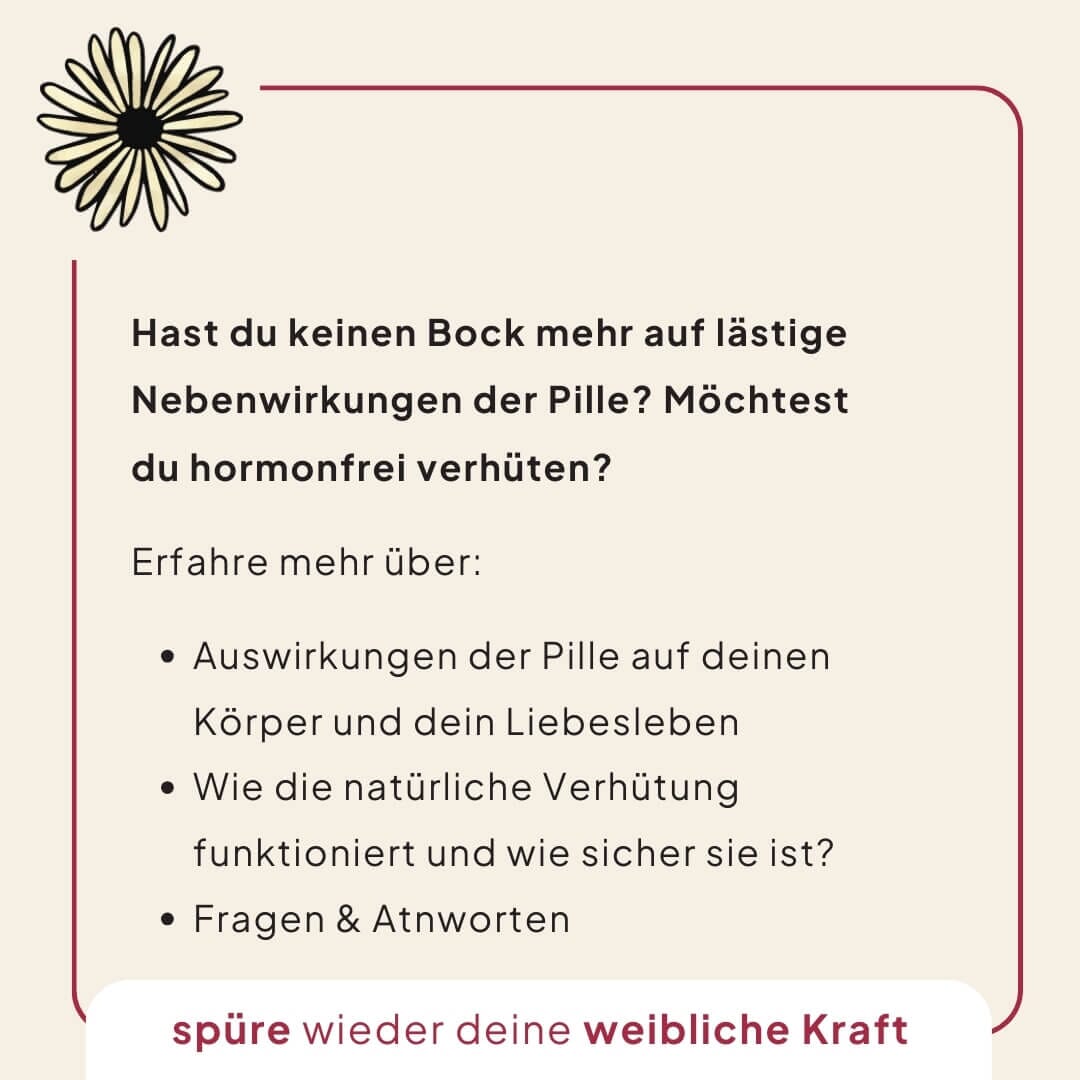 28.08.2025 natürliche Verhütung, Bern Kurs Ladyplanet 