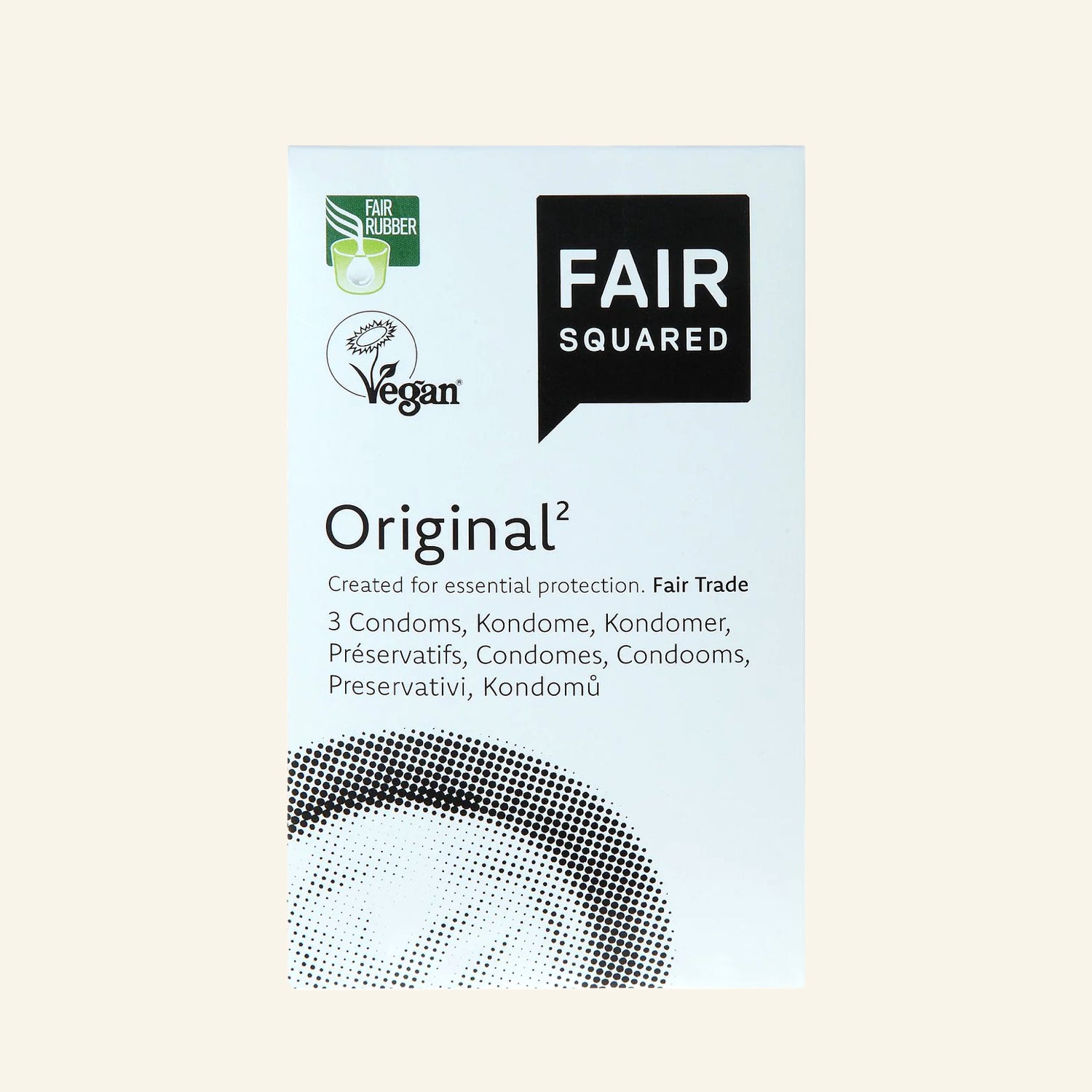 FAIR SQUARED Kondom Original 3er Packung