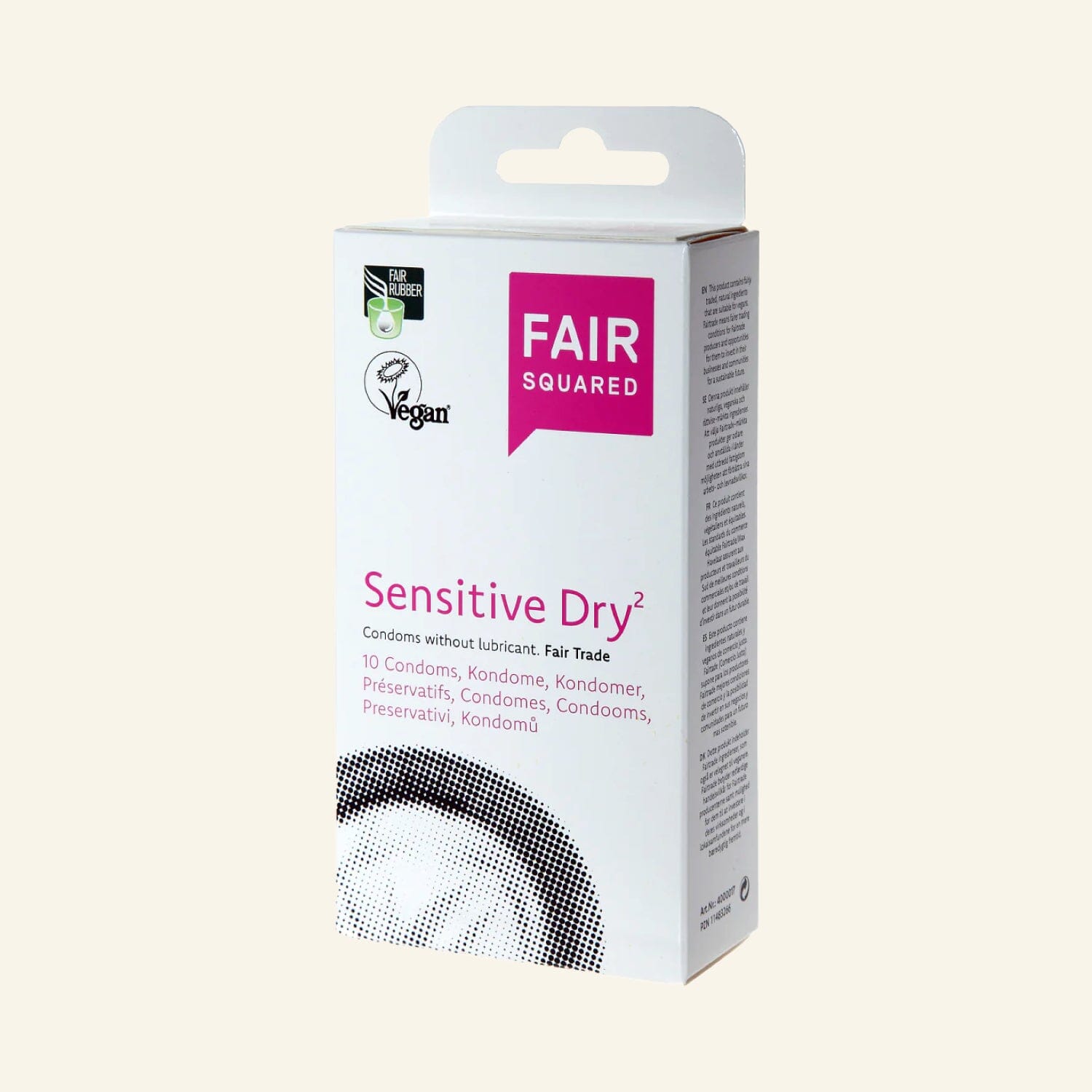 FAIR SQUARED vegane Kondome DRY 10er Packung Kondom Ladyplanet CH 