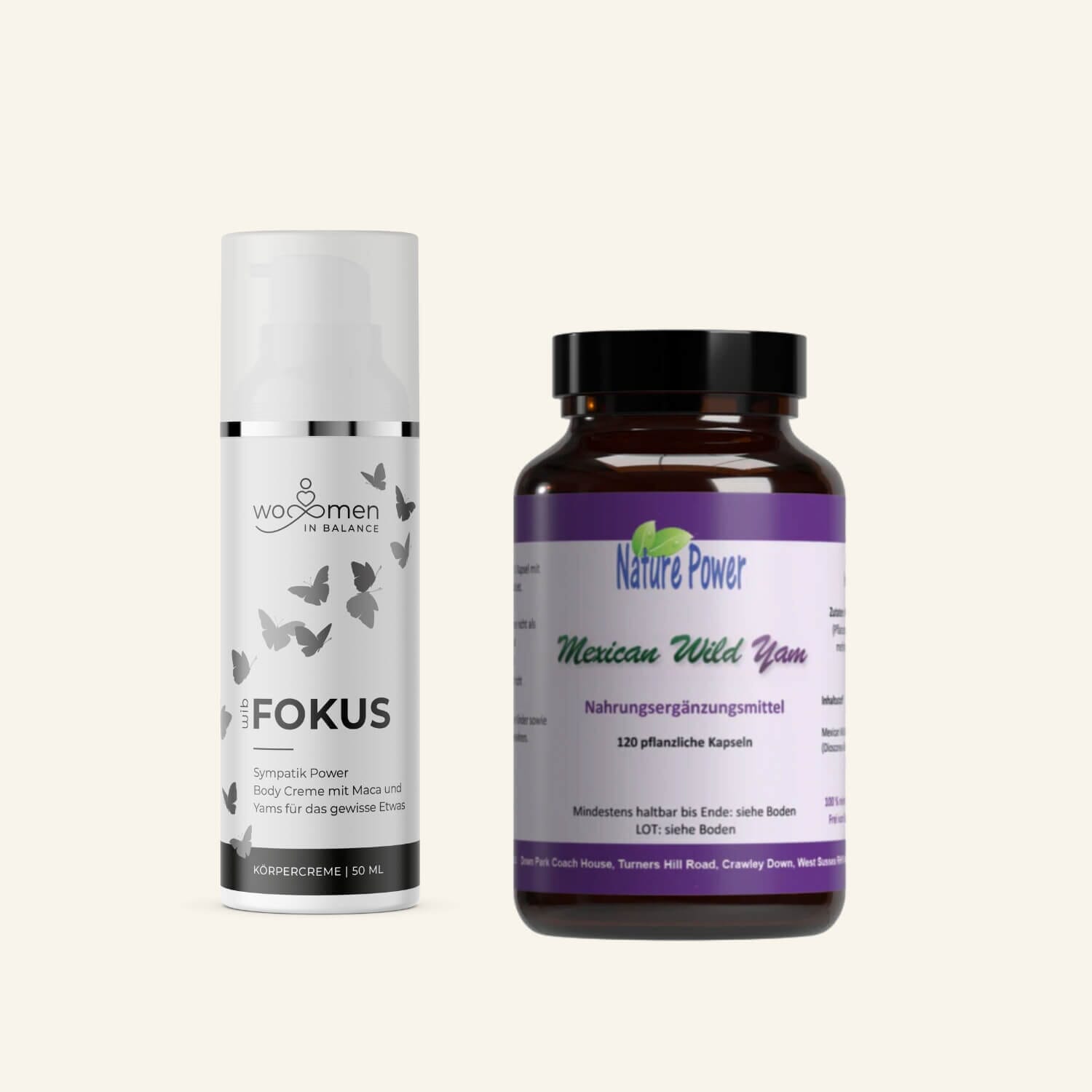 Fokus Yams Creme und Yams Kapseln Intim- & Körperpflege Ladyplanet 