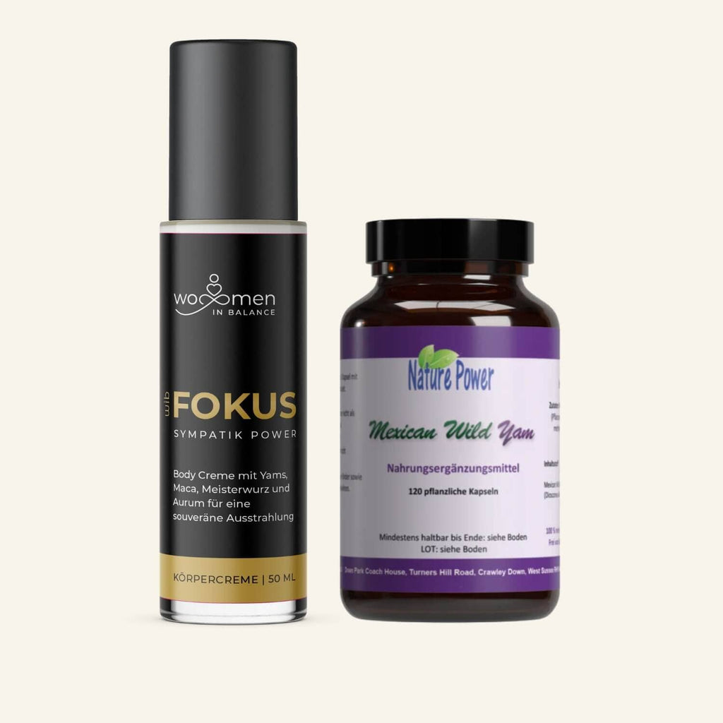 Produktbild Fokus Yams Creme und Yams Kapseln Intim- & Körperpflege Ladyplanet 