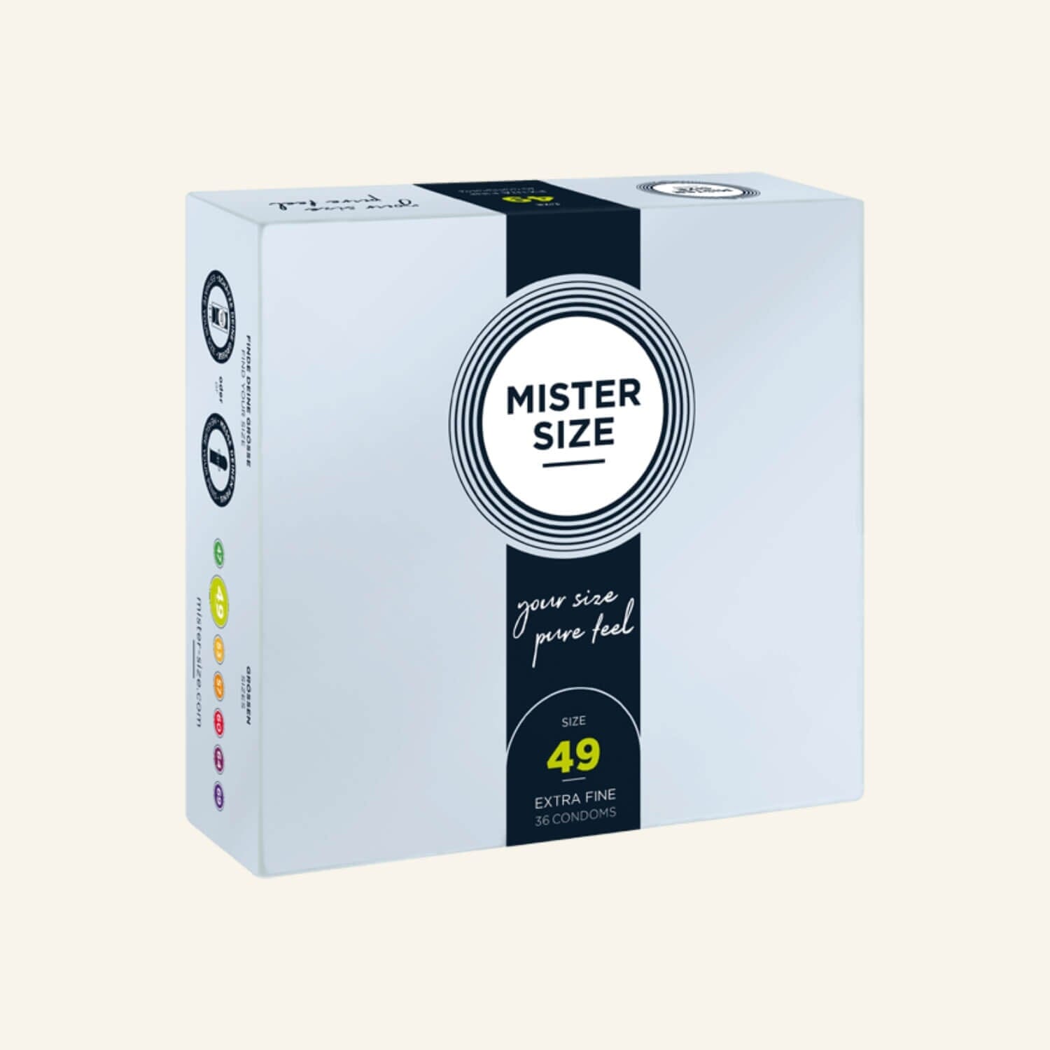 Mister Size Kondome 36er Packung Kondom Ladyplanet CH 49 