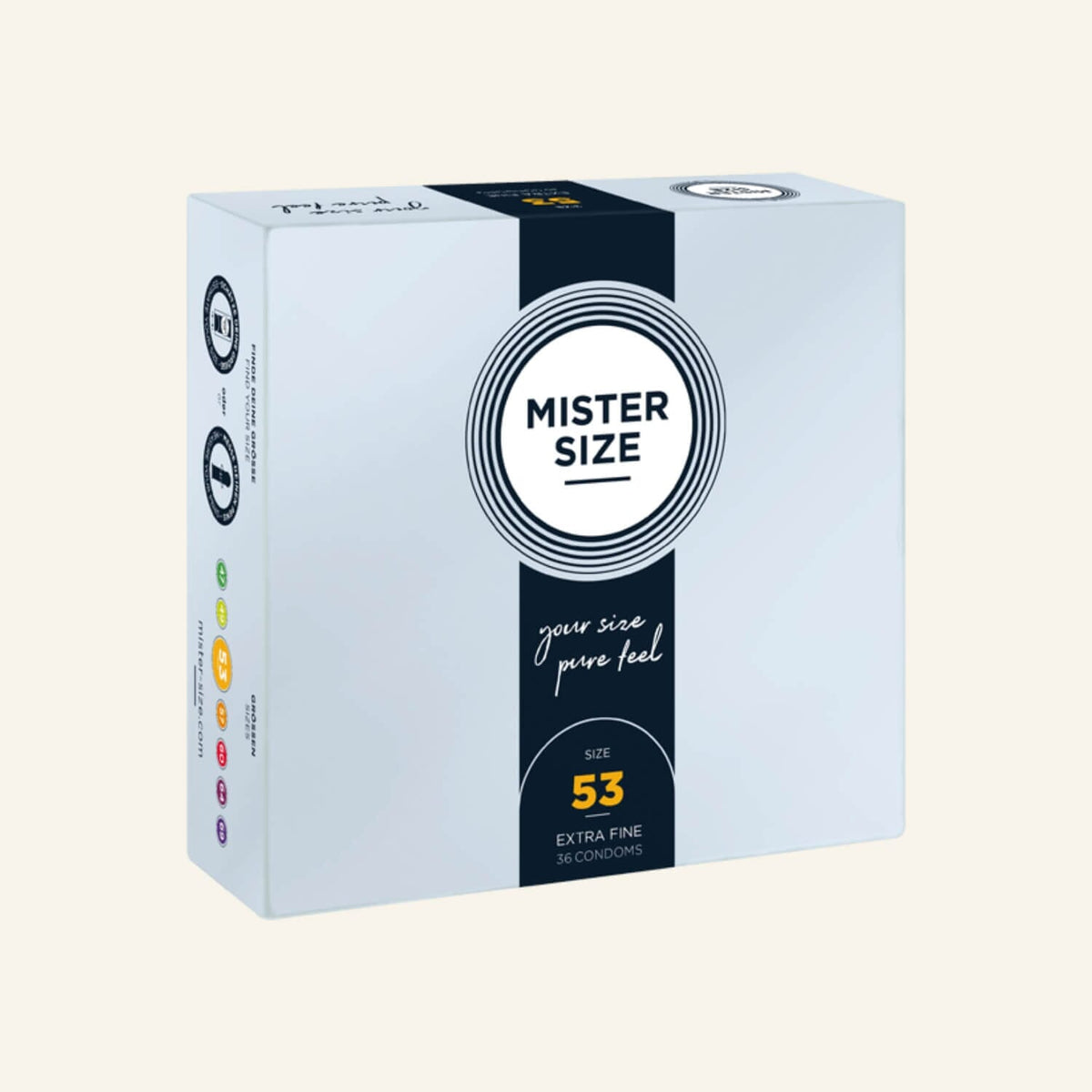 Mister Size Kondome 36er Packung Kondom Ladyplanet CH 53 