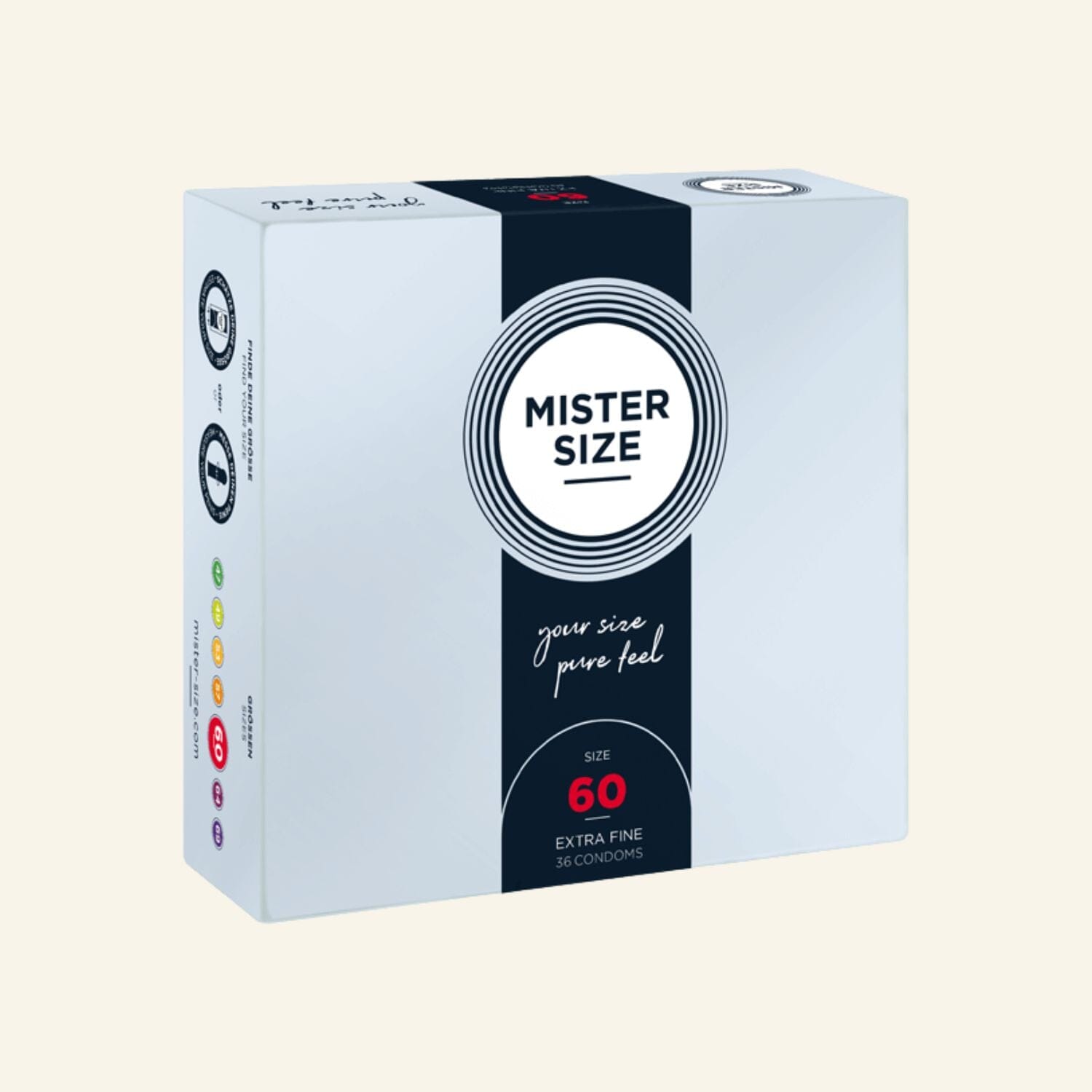 Mister Size Kondome 36er Packung Kondom Ladyplanet CH 60 