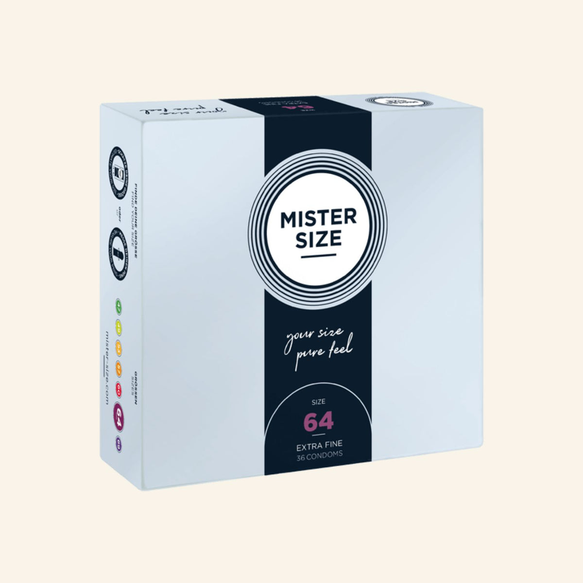 Mister Size Kondome 36er Packung Kondom Ladyplanet CH 64 