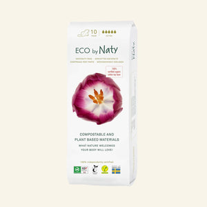 Naty kompostierbare Binden Menstruations Zubehör Ladyplanet CH Naty WOCHENBETT Binden - 10 Stück 