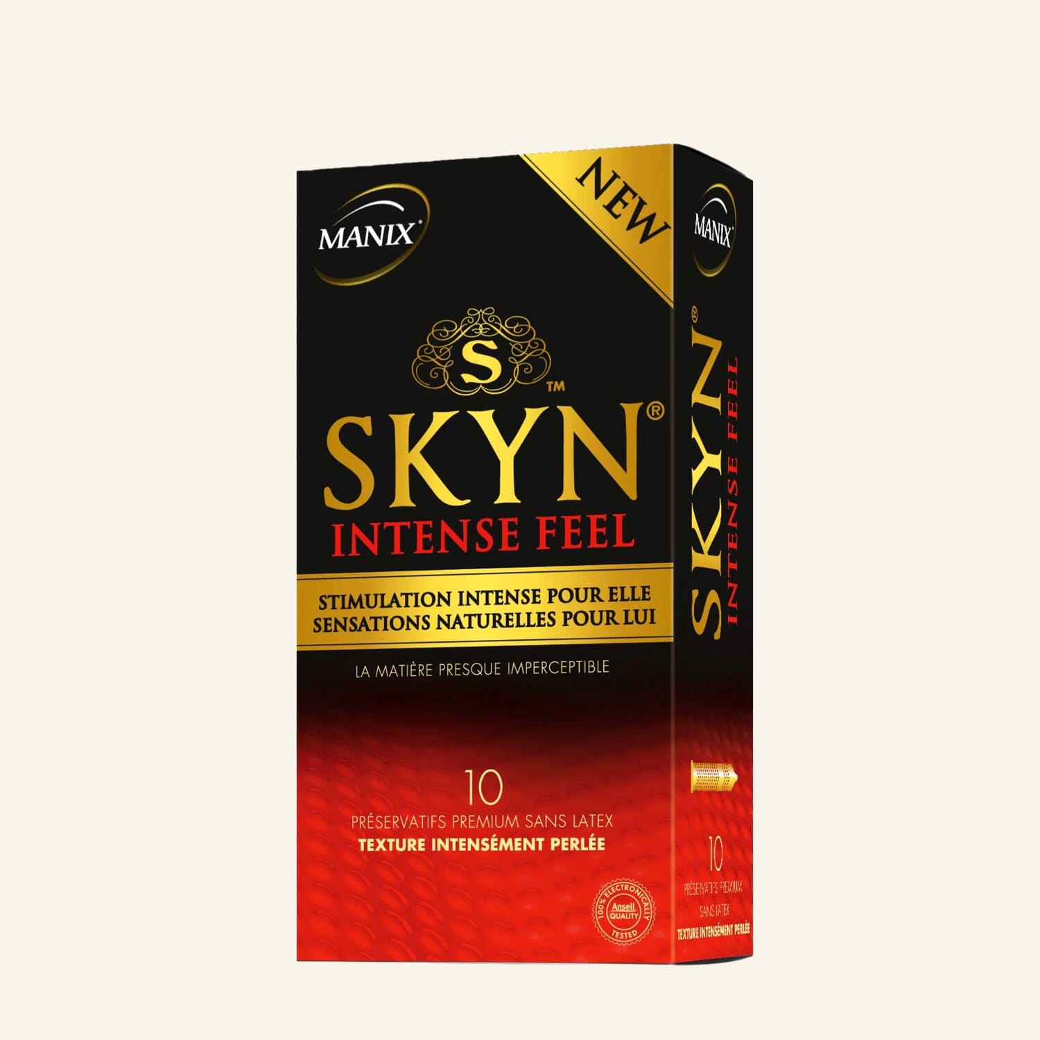 SKYN Kondom ohne Latex 10er Packung INTENSE FEEL Kondom Ladyplanet CH 